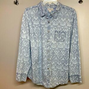 Kim Rogers Vintage Cotton Button-down Long Sleeve